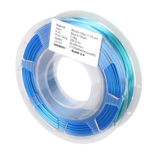 Filament PLA bicolore bleu-vert Ø1,75 mm, 200 g