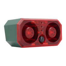 Allarme solare esterno con rilevamento di movimento 2000mAh 5V 12LED 5-8M