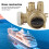 Marine Brass Junction Box Socket Switch IP56 10A 8