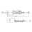Pluma lineal micro Tipo 822mm Recorrido 100N DC12V Al 2