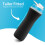 Manchon isotherme pour bouteille 22oz noir 20x10cm 6