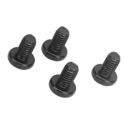 4 piezas de tornillos SS para placa de matrícula M5-0.8x8 para Model 3Y