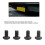 4 piezas de tornillos SS para placa de matrícula M5-0.8x8 para Model 3Y 4