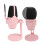 Micrófono condensador USB compacto de 16 bits rosa 13