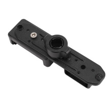 Walkie-Talkie Auto-Halterung Stand ABS Schwarz 17mm Kugel 55-85mm