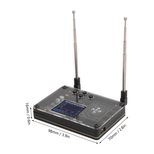 Mini Theremin Type C with Color Display & Adjustable 70+ Voices 1