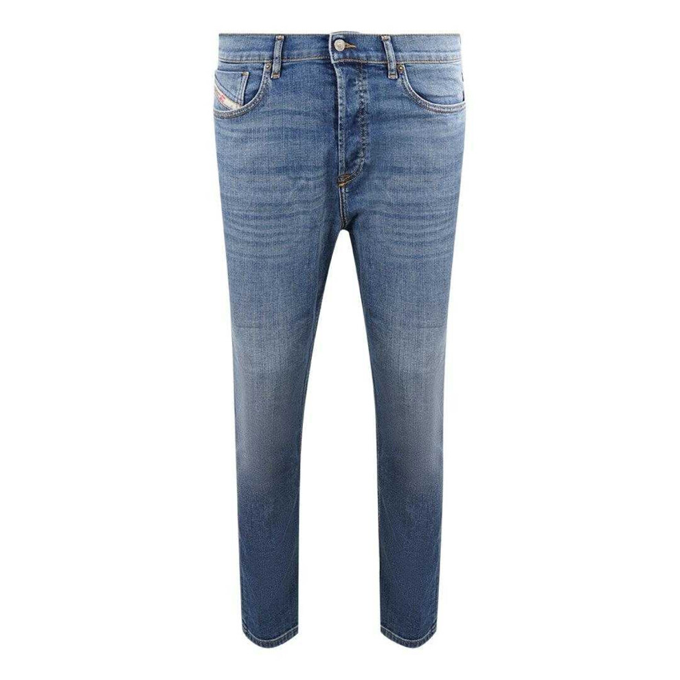 (31R, Blue) Diesel Mens D-Viker 09D49 Jeans-image-OPC-PJDH8QQ-NEW