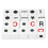 20 pezzi dadi LRC, Colore: Plastica 16x16x16 mm 2