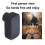 4K Pet Camera with 1.5" Touch Screen, WiFi, Rechargeable Battery Black 4