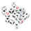 20 pezzi dadi LRC, Colore: Plastica 16x16x16 mm 12