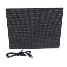 Party LED Sign Display 64x64 Dots Bluetooth Programmable 25x25cm for Events