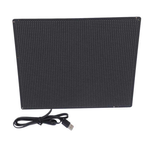Party LED Sign Display 64x64 Dots Bluetooth Programmable 25x25cm for Events