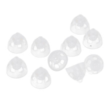 Coni di ricambio Sound Aid 10 pezzi 8 mm trasparenti