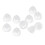 Coni di ricambio Sound Aid 10 pezzi 8 mm trasparenti 1