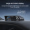 Multifunctional Digital Headup Display Vehicle Speed & Temp Gauge 7