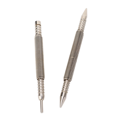 Nagelsetzer mit Doppelkopf, Scharnierstift, Lagerstahl