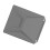Shockproof Silicone Satellite Protective Case for Outdoor Dish Gray 10