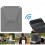 Shockproof Silicone Satellite Protective Case for Outdoor Dish Gray 13