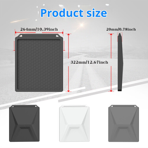 Shockproof Silicone Satellite Protective Case for Outdoor Dish Gray 1