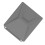 Shockproof Silicone Satellite Protective Case for Outdoor Dish Gray 16