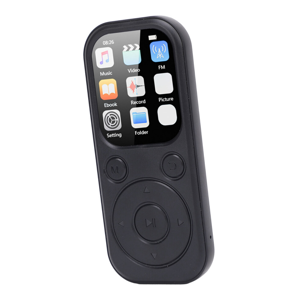 Bluetooth 5.4 Mp3 Player 128Gb Support 2.01" Ips Screen Black 3141335116923