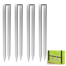 Ground Anchor For Rose Arch Stainless Steel 4 Pack U Shaped Ground Anchor Screws In For Rose Arches