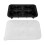 2 pièces moule à glaçons en silicone en forme de chat 3D 4 cubes noir 14