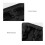 2 pièces moule à glaçons en silicone en forme de chat 3D 4 cubes noir 8