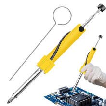 Electric Desofilation Pump Antisoftro Soldering Nozzle Tool 2 In 1 With Interchangeable Nozzles For Repair Holes