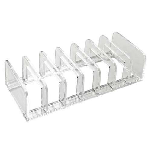 7-Fächer-Durchsichtiger Lidschattenpalette-Organizer 50 g 2