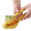 Spremiagrumi in plastica portatile giallo 4.9oz 6