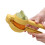 Spremiagrumi in plastica portatile giallo 4.9oz 12