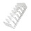 7-Fächer-Durchsichtiger Lidschattenpalette-Organizer 50 g 12