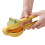 Spremiagrumi in plastica portatile giallo 4.9oz 7