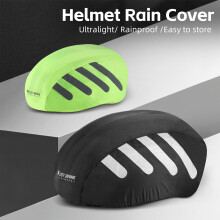 Funda impermeable para casco de bicicleta - Negro 300x230mm 42g