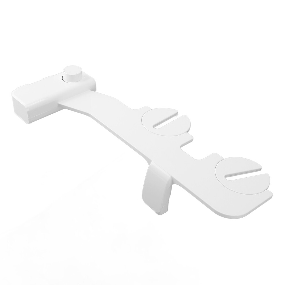 Self Cleaning Bidet Attachment With Dual Nozzles, Adjustable Pressure, Slim Design 9301335124616
