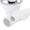 Adjustable Stainless Steel Bathtub Jet Nozzle 100x90mm 12