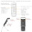 Luce USB con clip a 9 LED, 500 mAh, 105  36,5  15,5 mm, Bianco 7