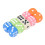 Ensemble de 30 dés plastiques à six faces multicolores pour enfants 6