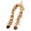 Parrot Chewing Toy Beak Grinding Safe Log Nut Pine Cone Corn Leaf Hanging Bird 10