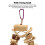 Parrot Chewing Toy Beak Grinding Safe Log Nut Pine Cone Corn Leaf Hanging Bird 5