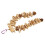 Parrot Chewing Toy Beak Grinding Safe Log Nut Pine Cone Corn Leaf Hanging Bird 12