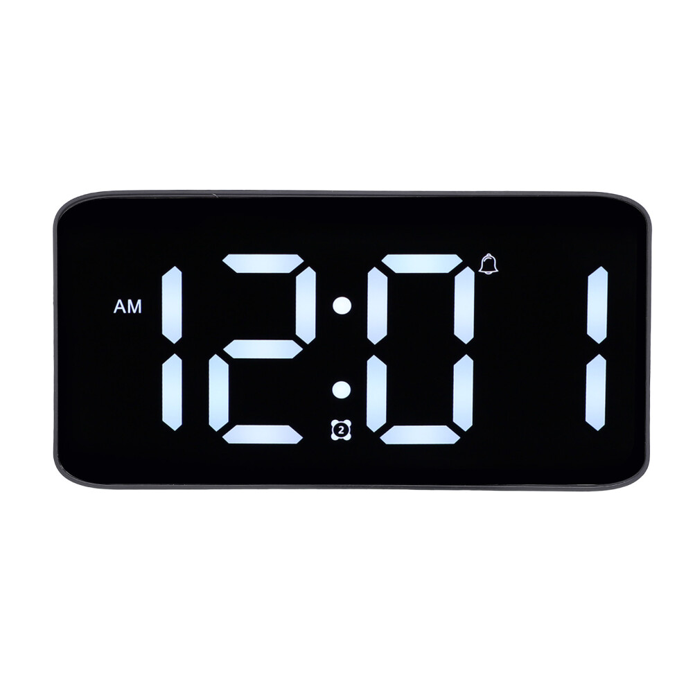 Extra Loud Alarm Clock with Bed Shaker, 15 Color Modes, Heavy Sleepers