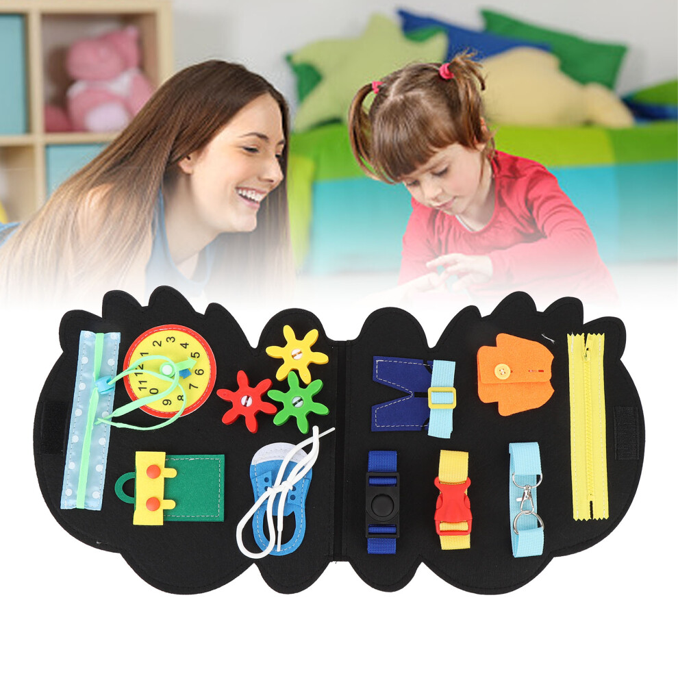 Felt Learning Board Soft Sensory Educational Travel Car & Flight Activity