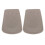 2 pezzi 04007521AAE0 beige Camry 2002-2006 griglia 13