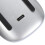 Ratón inalámbrico blanco delgado y curvado BT5.2 400mAh 7