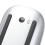 Ratón inalámbrico blanco delgado y curvado BT5.2 400mAh 9