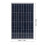 Panel solar de 10W 12V IP65 33x20x1.6cm negro 2