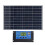 Panel solar de 10W 12V IP65 33x20x1.6cm negro 1