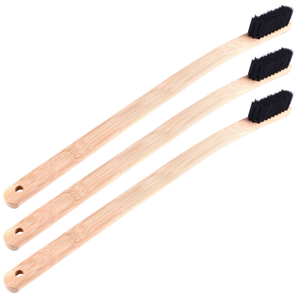 3X Auto Engine Cleaning Brush Car Rim Wheel Tire Multi-Function Bamboo 4854049543280